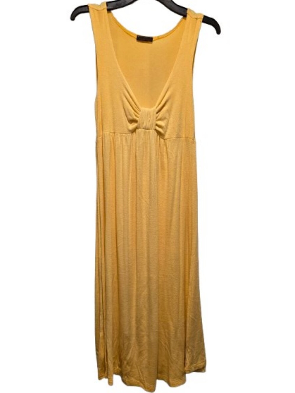 Candy Rain Sleeveless Bow-Front Maxi Dress